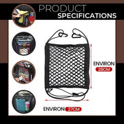 Car Mesh Net Organizer Bag